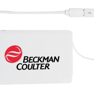 Carregador Power Bank Plástico em formato cartão