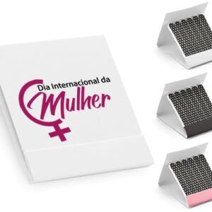 Kit com 6 lixas de unha