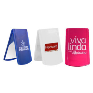 Espelhos de bolso - fabricação