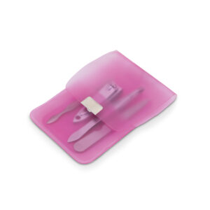 Kit manicure com estojo 4 peças