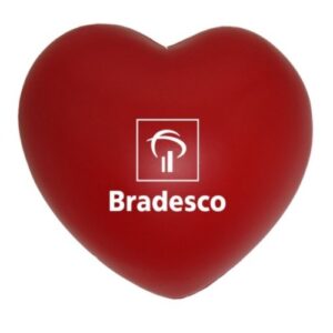 Anti-estresse formato coração