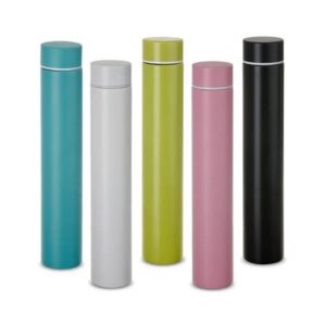 Garrafa  Térmica design cilíndrico Inox 275ml