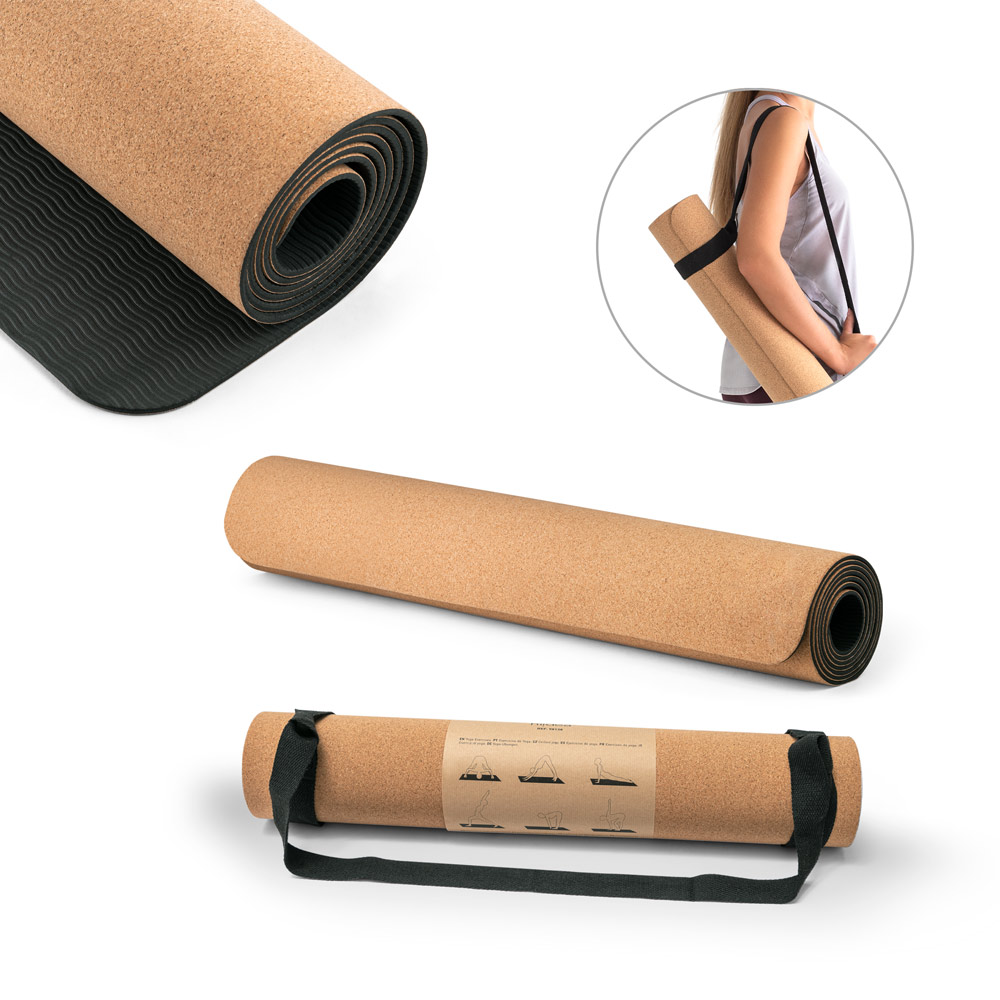 Tapete para Yoga em Cortiça